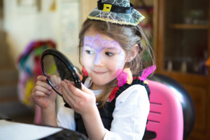 Un maquillage de princesse.