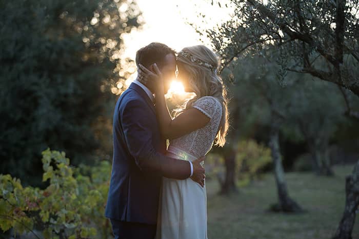 Un moment intense et romantique.