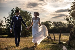 La robe dans le vent.